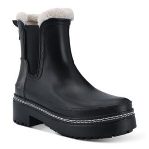 Marc Fisher Dark Blue Fargo Waterproof Boots